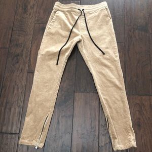 Skinny Corduroy ankle zip pants 30-32